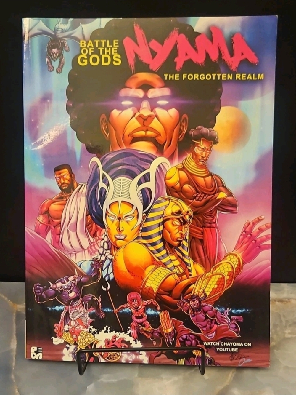 Battle of the Gods: Nyama The Forgotten Realm by Peda Comics Softcover